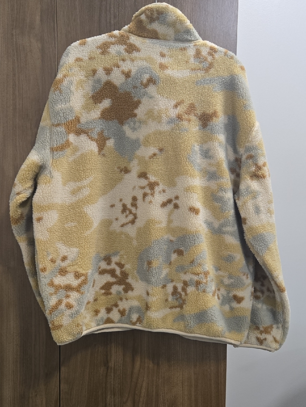 Adidas Originals Graphics Camo Oversized Reversible Fleece Jacket-Size Large - Picture 11 of 16